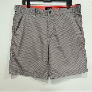 PGatour men golf‎ plaid shorts size 36